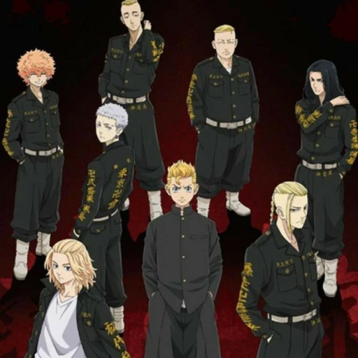 Draken, Mikey, Mitsuya, Baji, Chifuyu