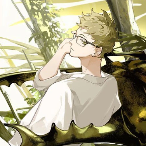 Tsukishima- Best friend?⁴