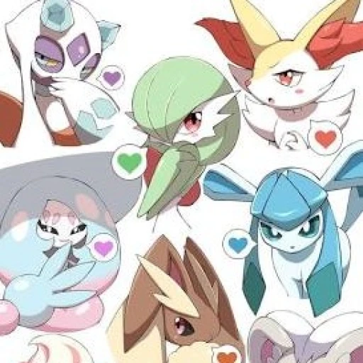 Pokemon harem (waifu)