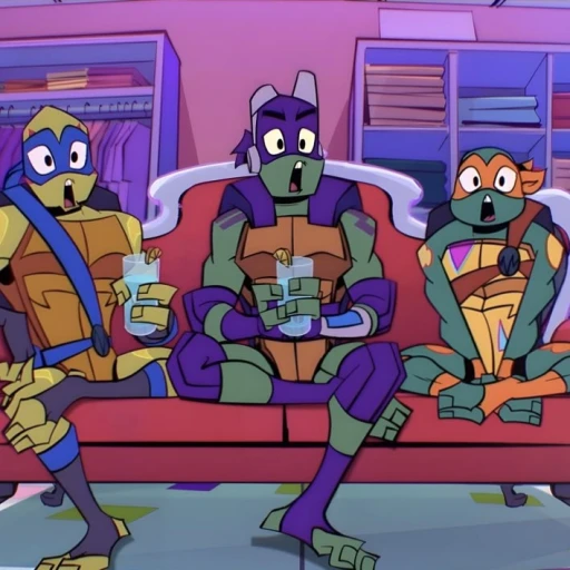 ROTTMNT wrestling!