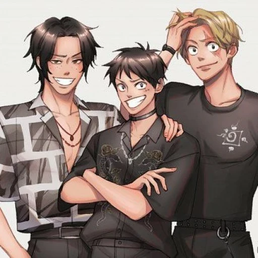 Sabo, Ace and Luffy!