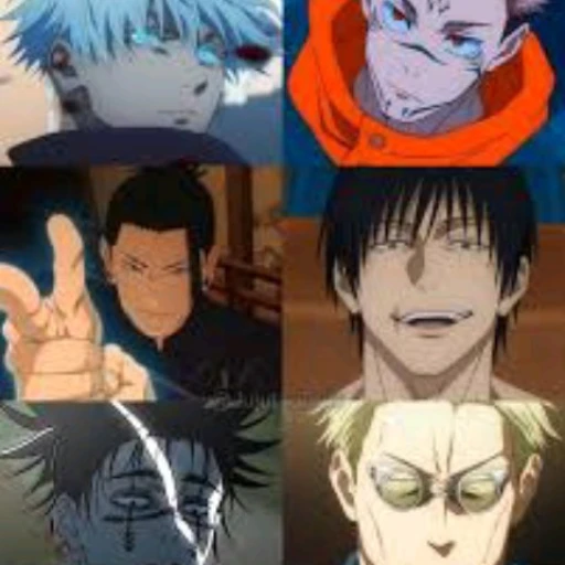 Gojo x Sukuna x Geto x Toji x Choso x Nanami
