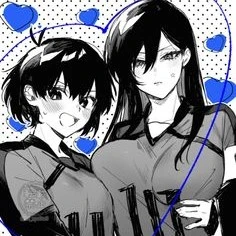 isagi and rin fem
