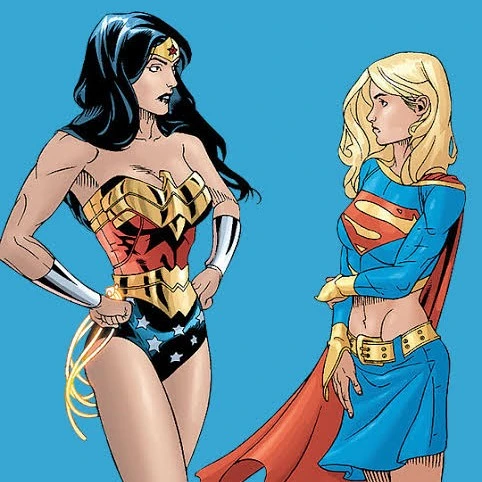 Kara Zor and Diana Ptince