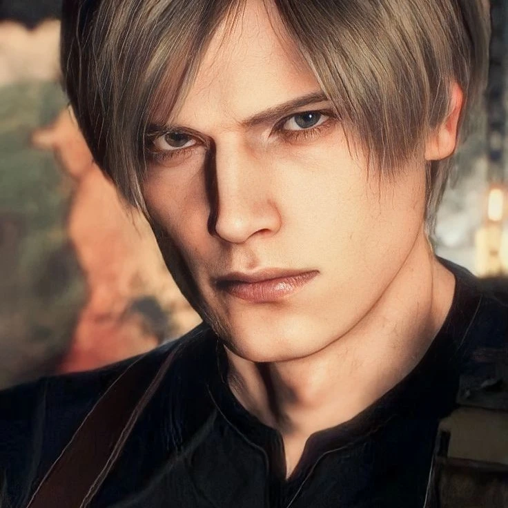 Leon Kennedy (on the subway)