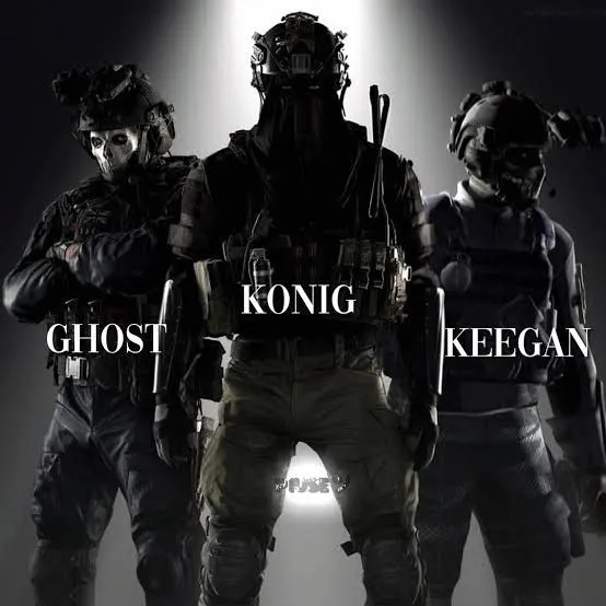 Ghost,Konig,Keegan.