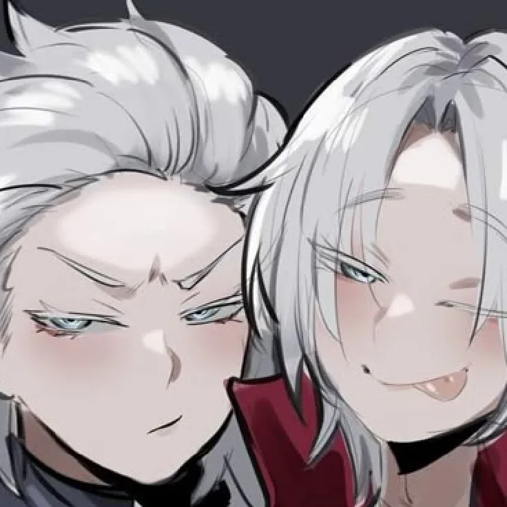 Dante fem and Vergil fem