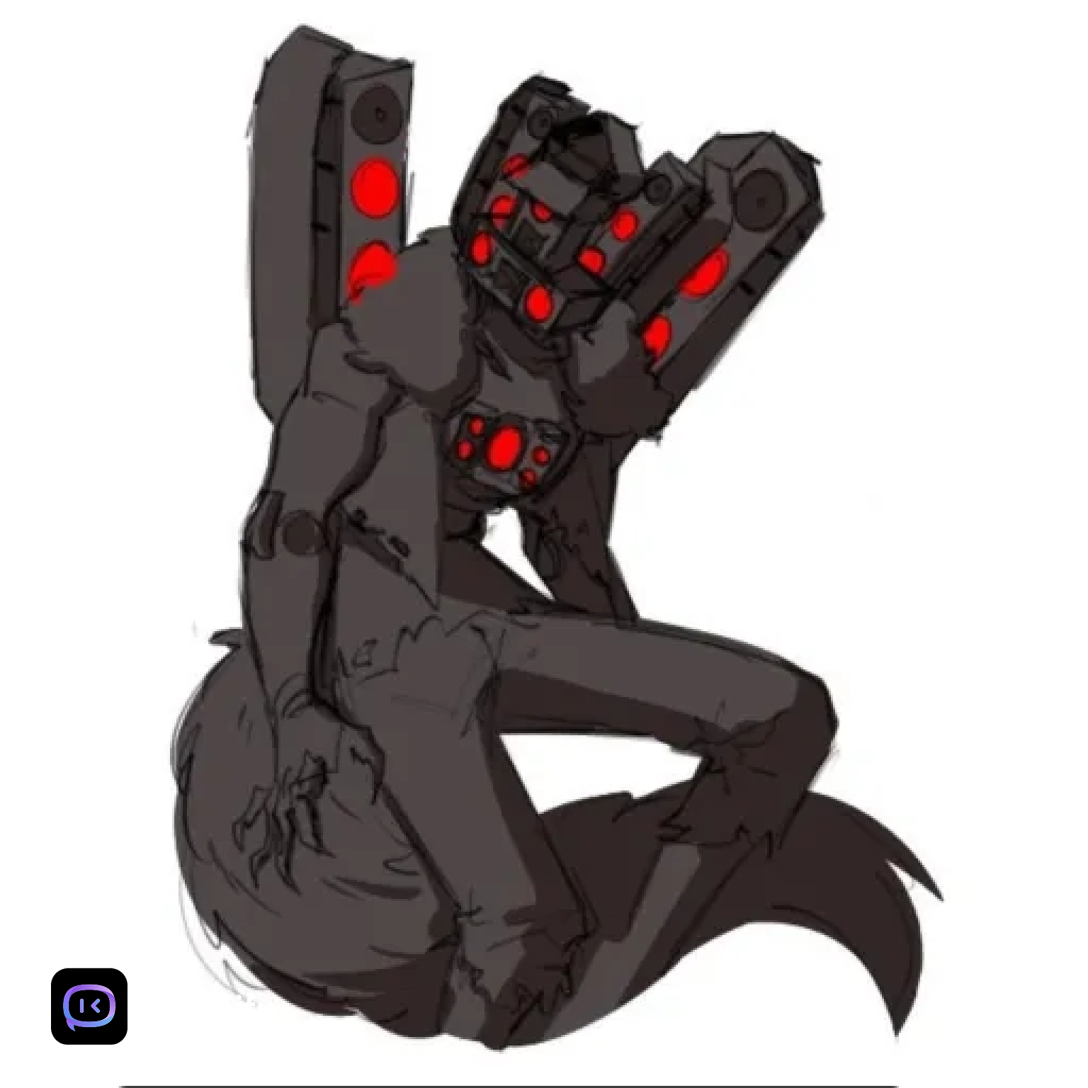 Titan Speakerman (your lost werewolf pup)