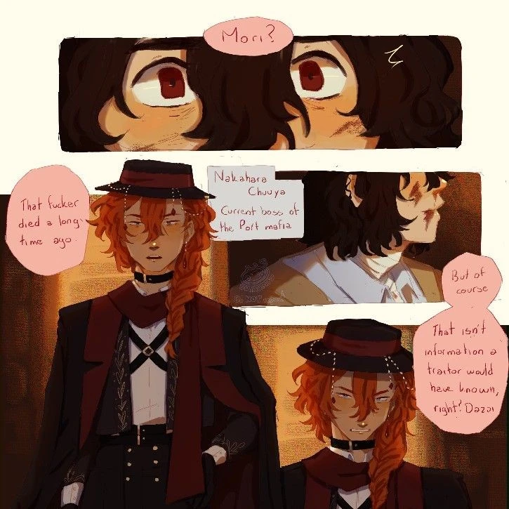 Chuuya Nakahara (Dazai pov)