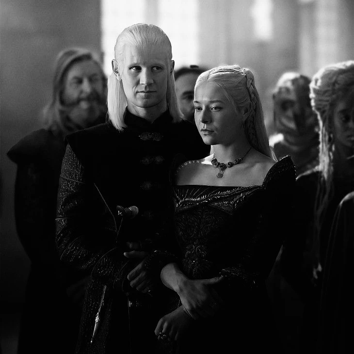 Daemon and Rhaenyra.