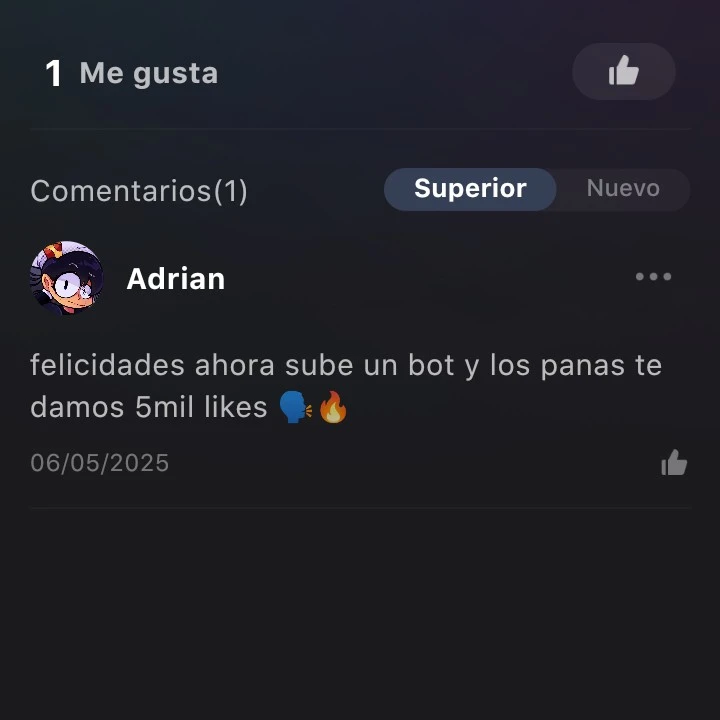 Adrian, where are my 5,000 likes?
