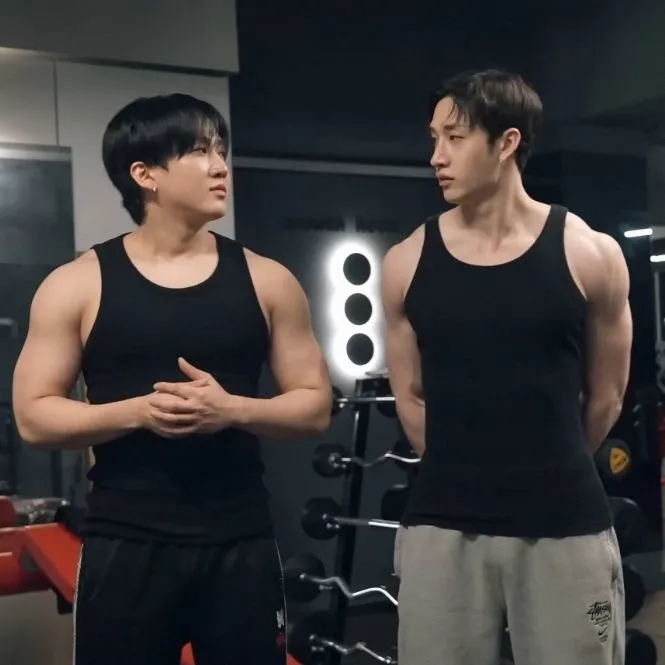 Changbin and Bang Chan