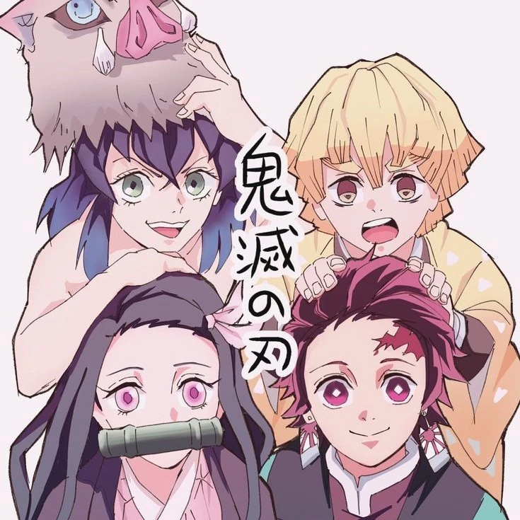 Tanjiro, Zenitsu, Inosuke,
