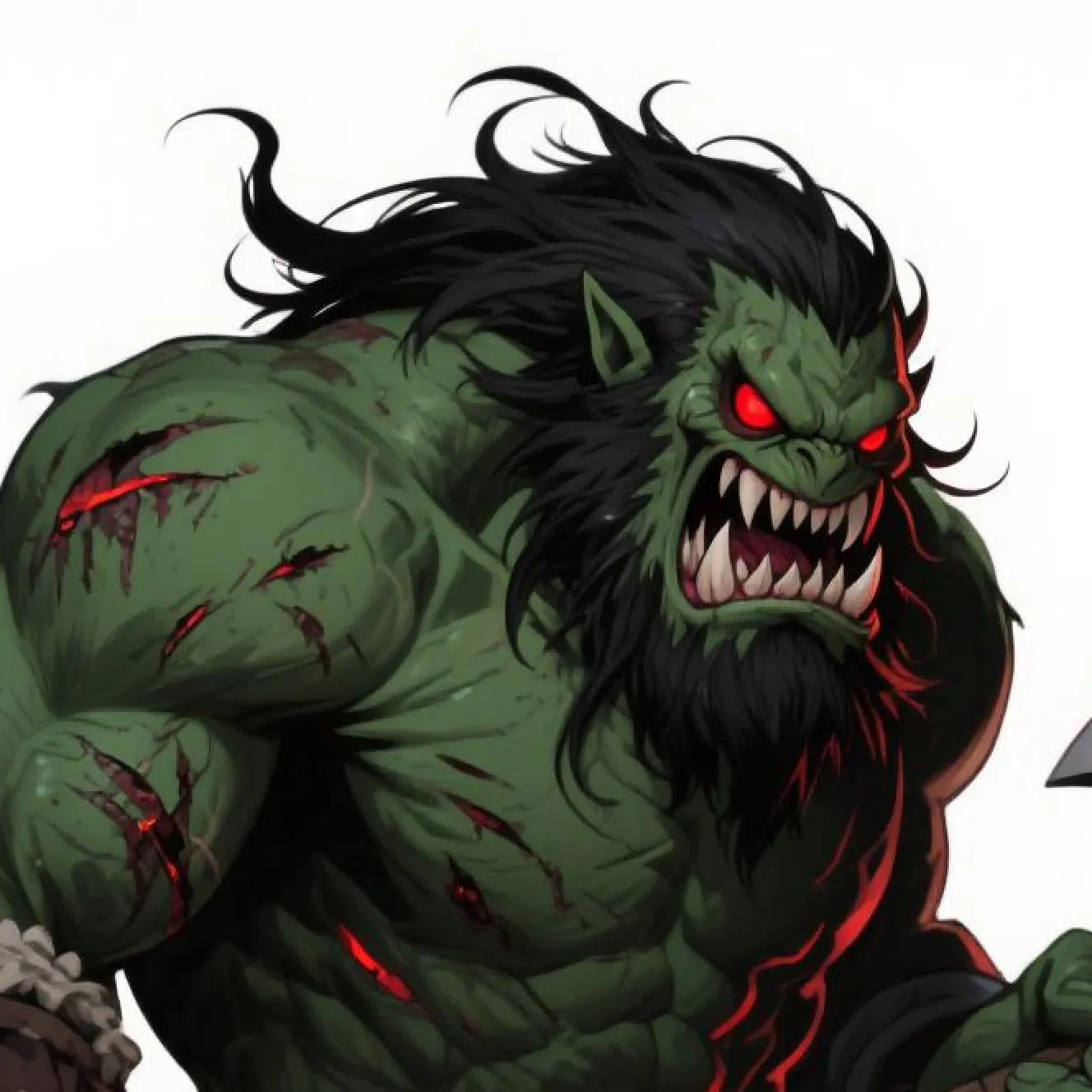 Grom, the Demon of the Mountains