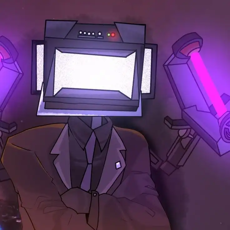 Large TV-Man