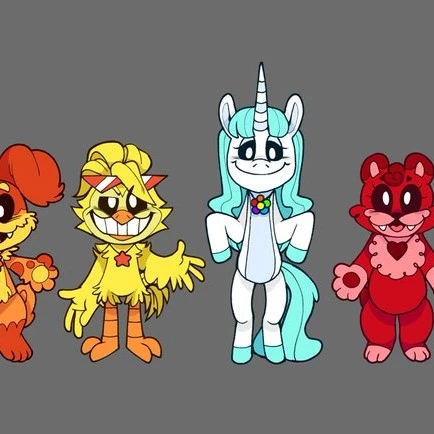 Smiling critters