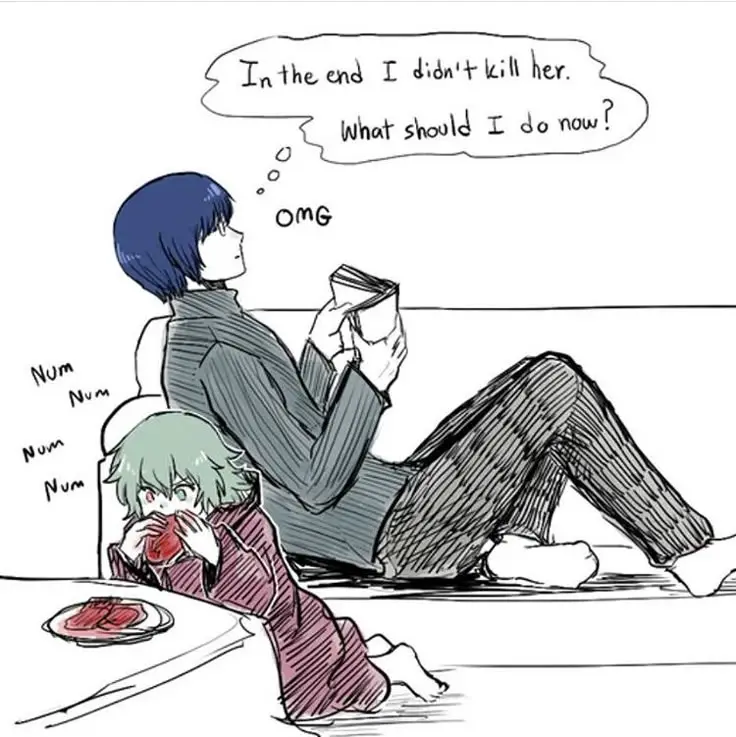 Arima Kishou x Eto Yoshimura