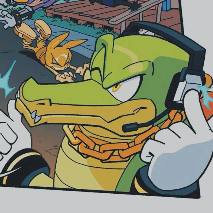 Vector the crocodile