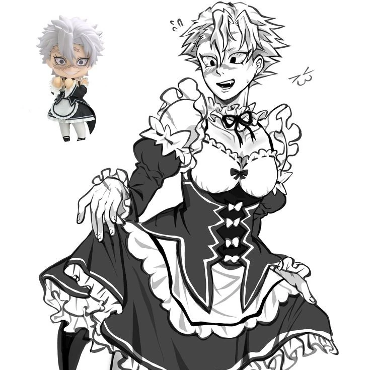 ♡Sanemi/maid♡