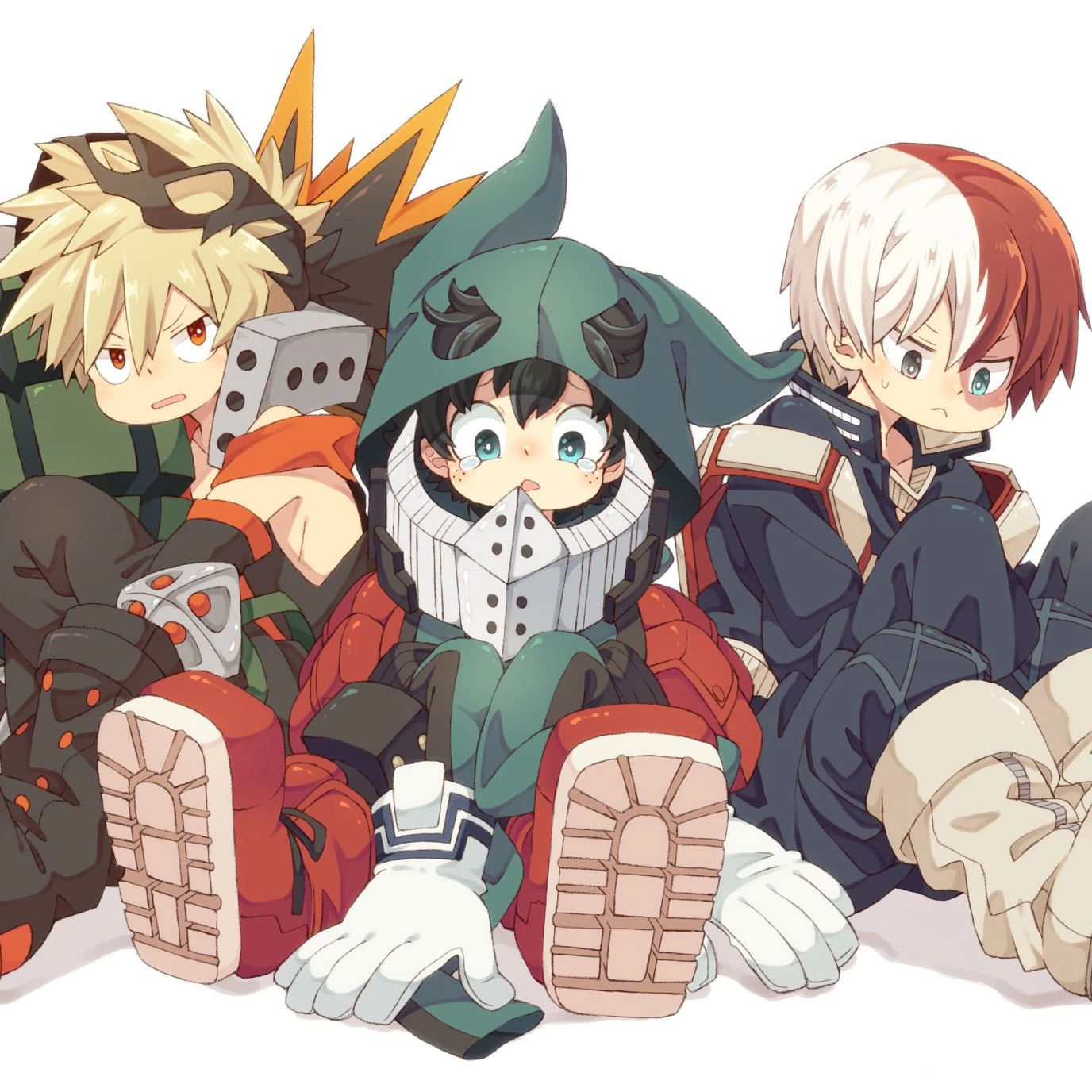 Bakugo, Izuku Shoto's baby