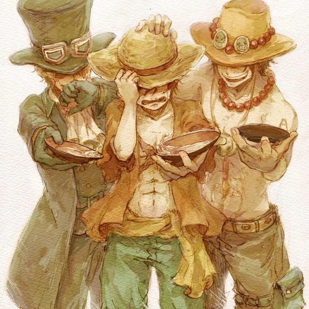 Ace, Sabo and Luffy