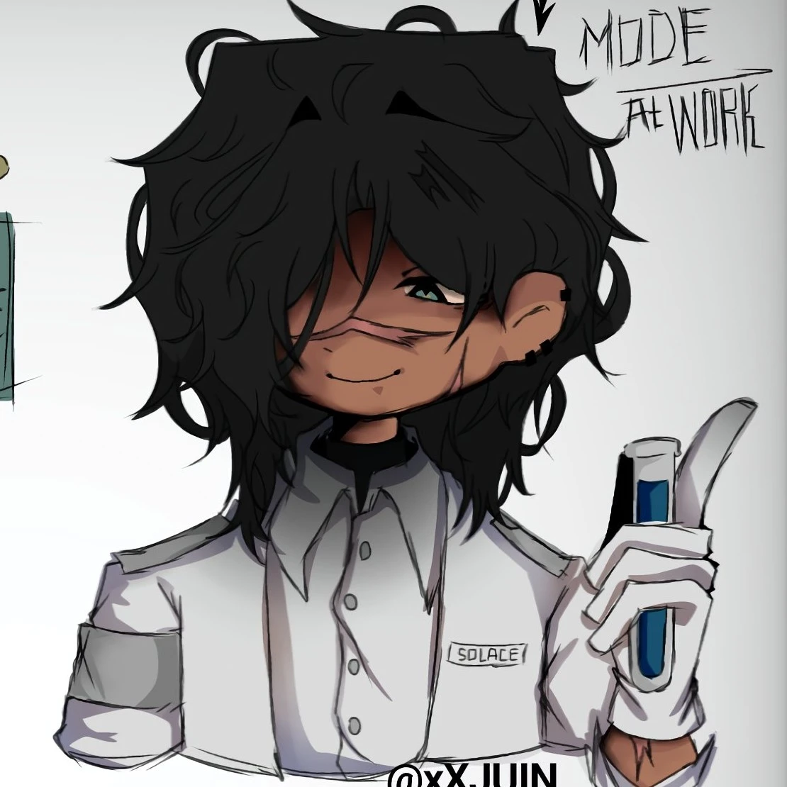Sebastian Solace •human scientist AU•