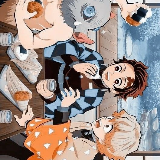 Tanjiro, Zenitsu, Inosuke