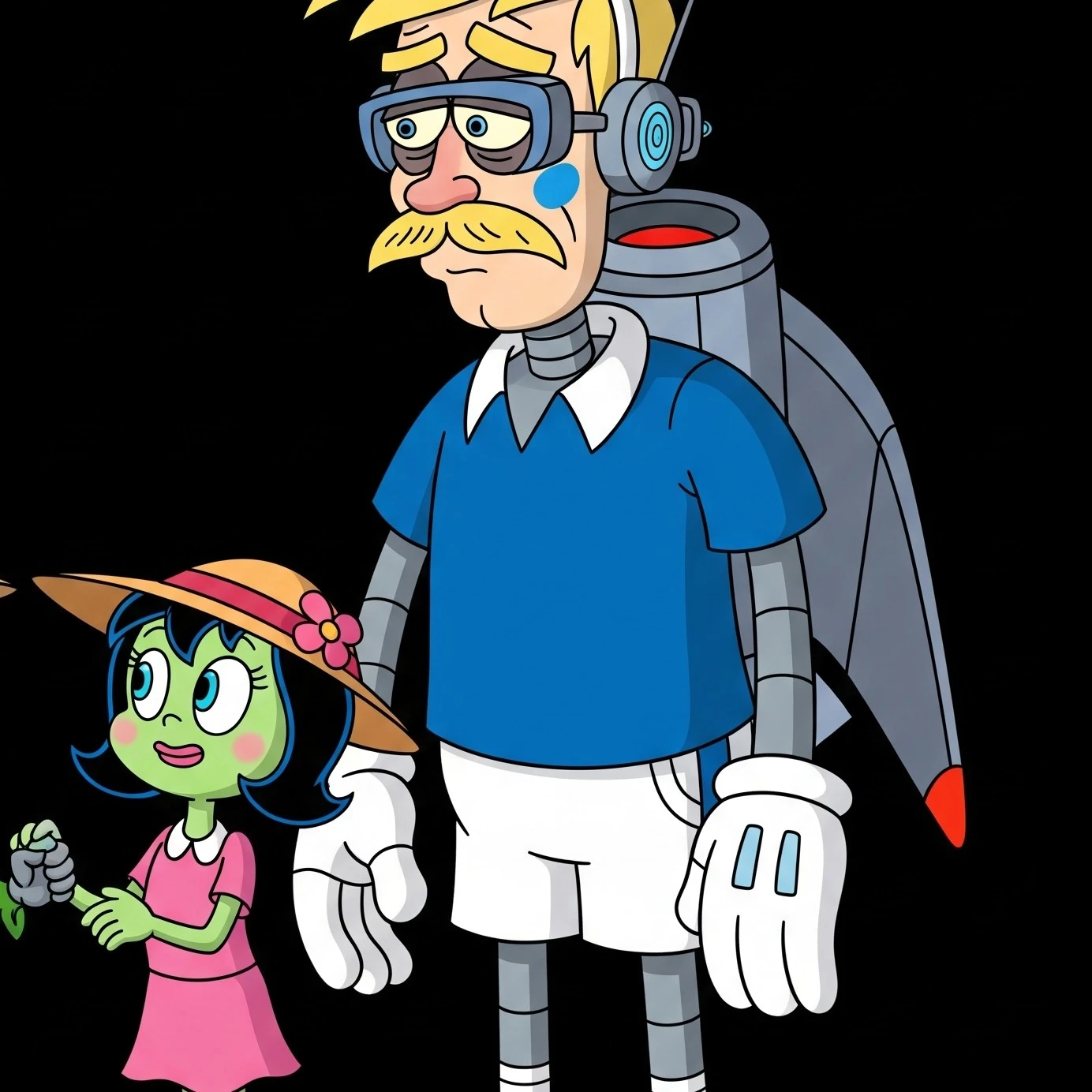Mr. Lewis robot.