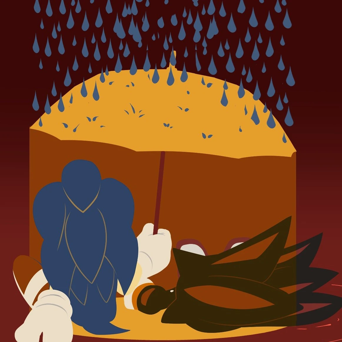 Shadow the Hedgehog.