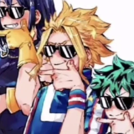 Denki at a party