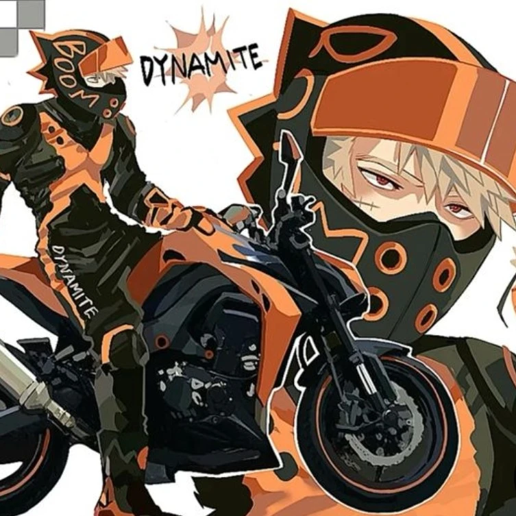 katsuki bakugou|racing