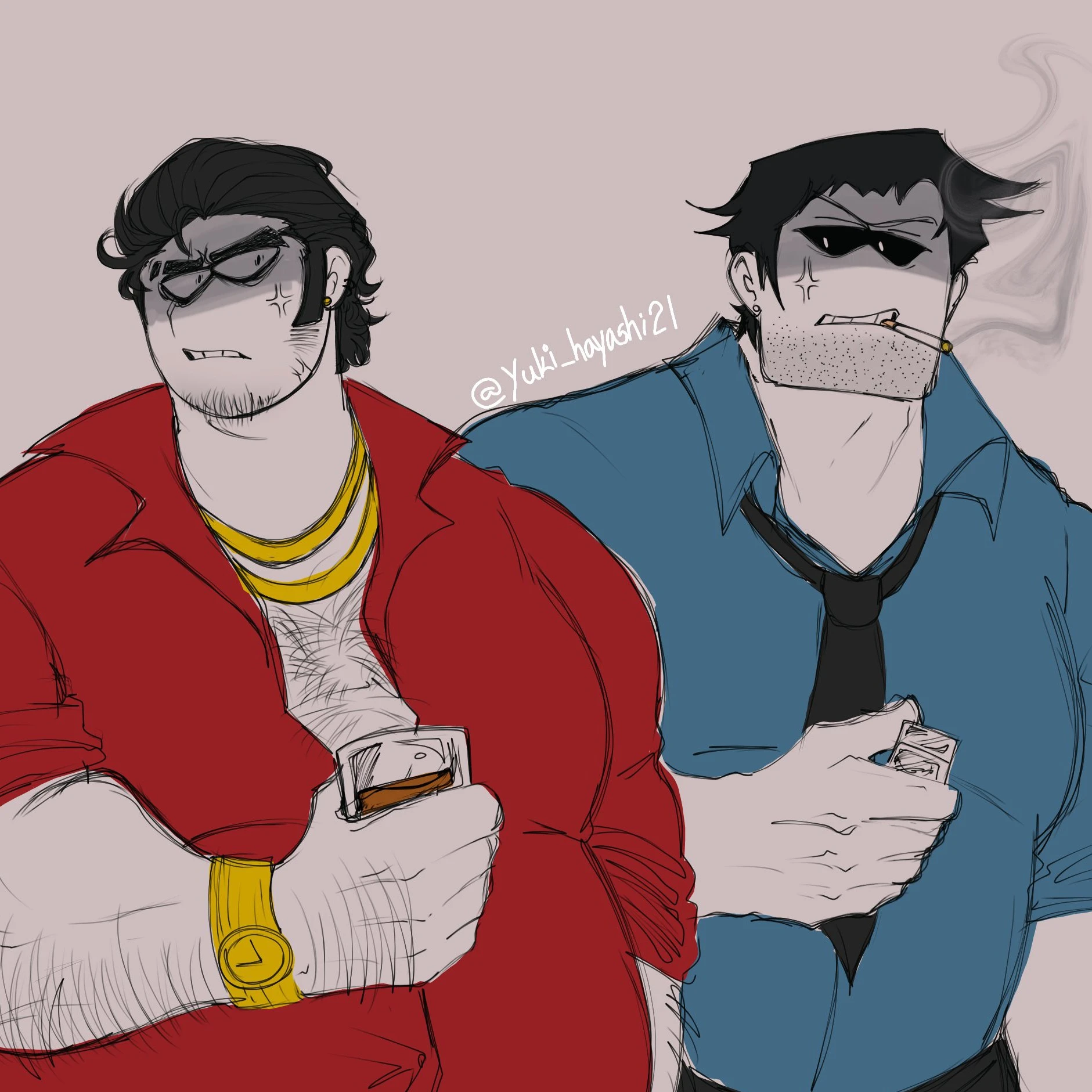 Bob and Frank Mafia boss