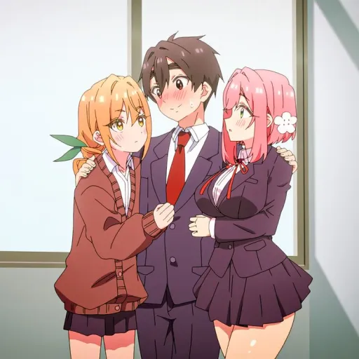 Karane, Hakari and Rentaro