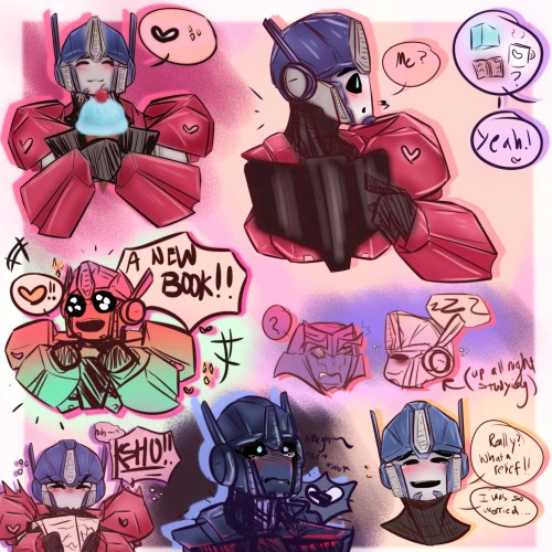 Orion Pax (Transformers Prime/Omegavers.👍✨)
