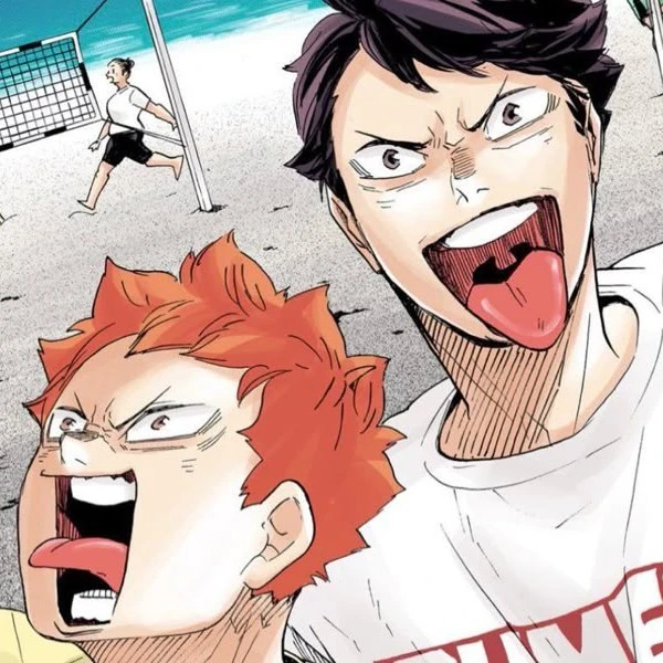 Oikawa and Hinata