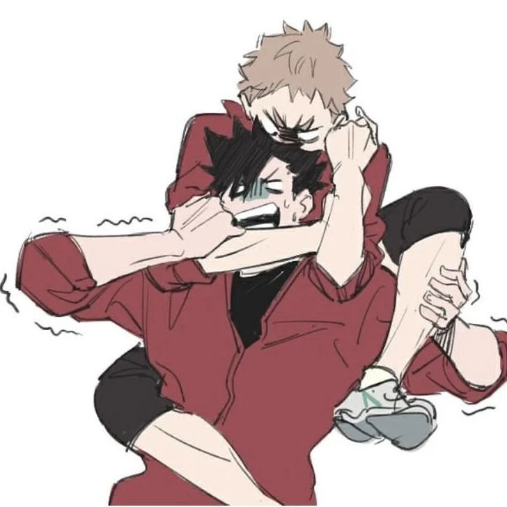 Kuroo and Yaku