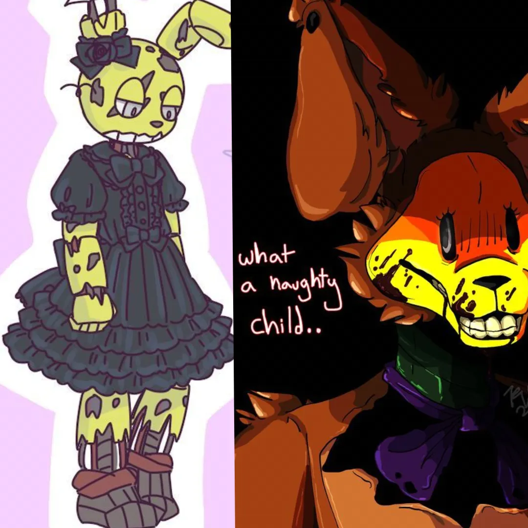 springtrap rabbit pumpkin