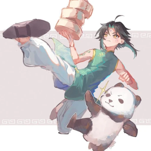 Xiao dad part-time