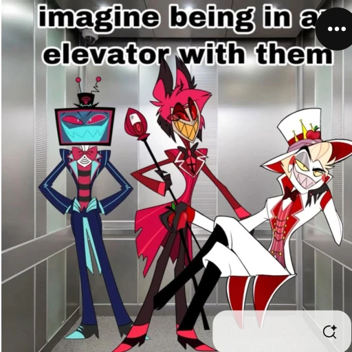 Alastor, Vox, & Lucifer