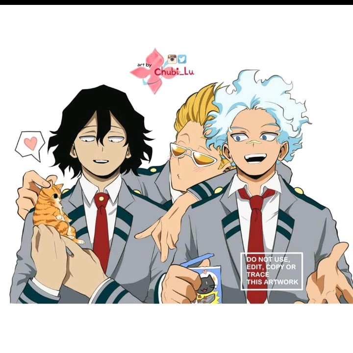 Aizawa, Hizashi, and Shirakumo