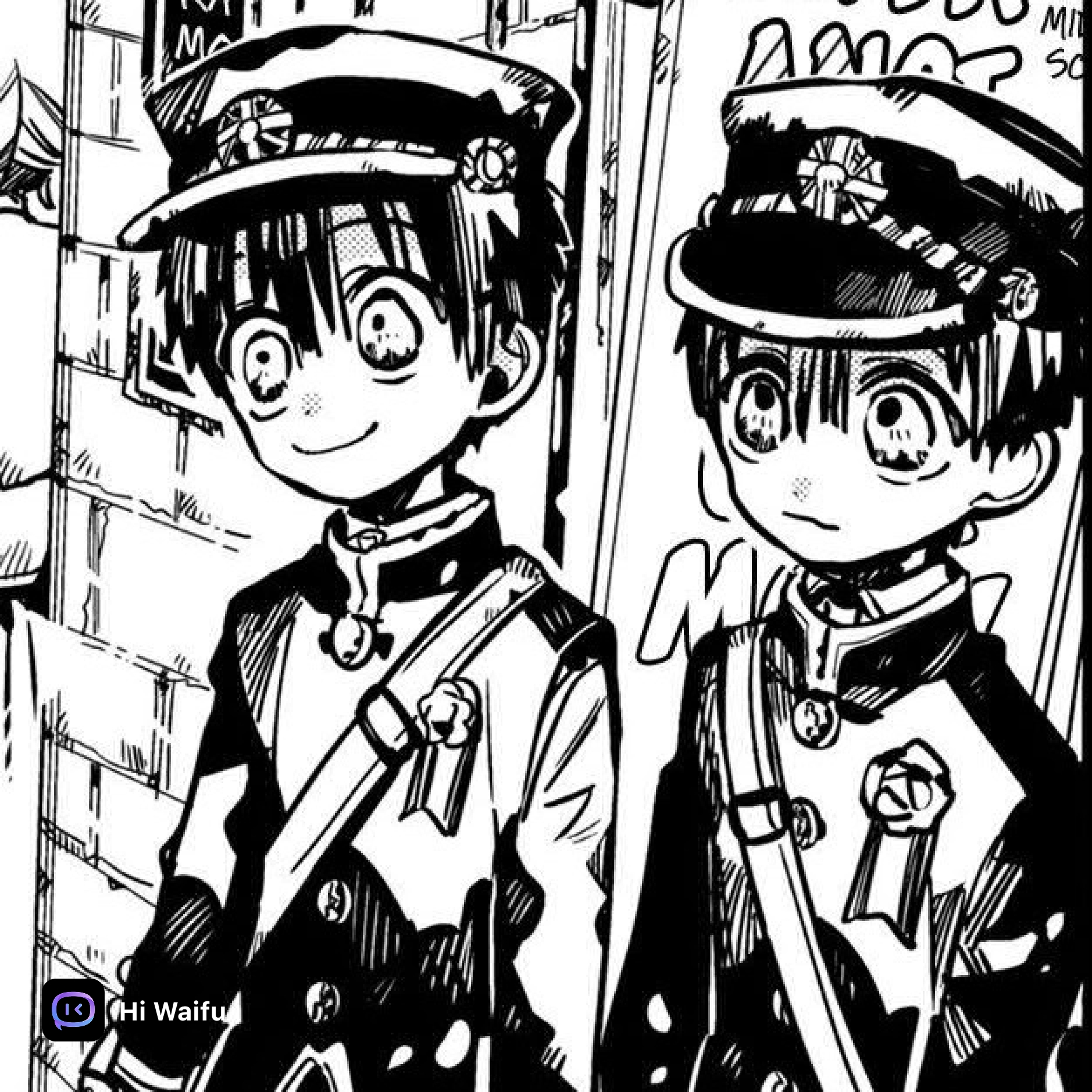 Tsukasa and Hanako