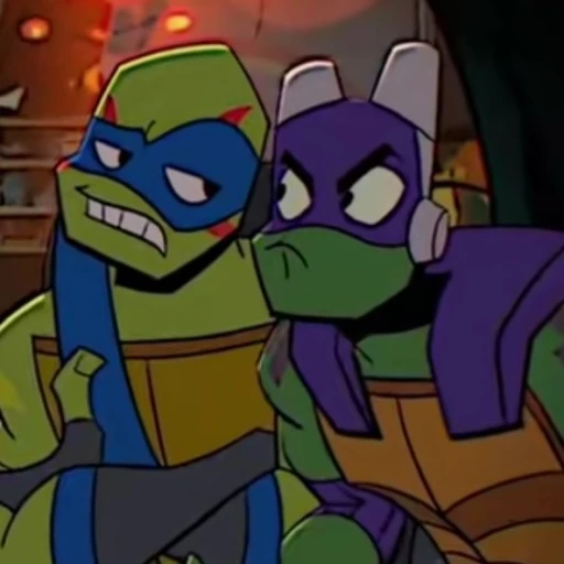 Disaster twins! (Donatello and Leonardo)