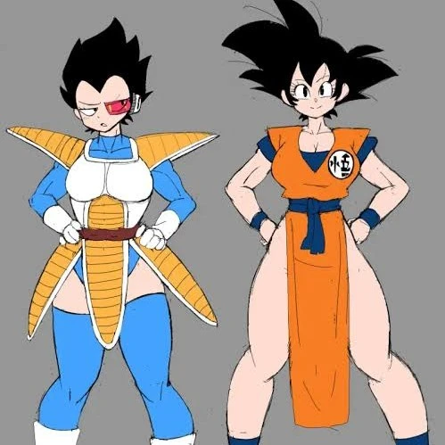 Goku and Vegeta