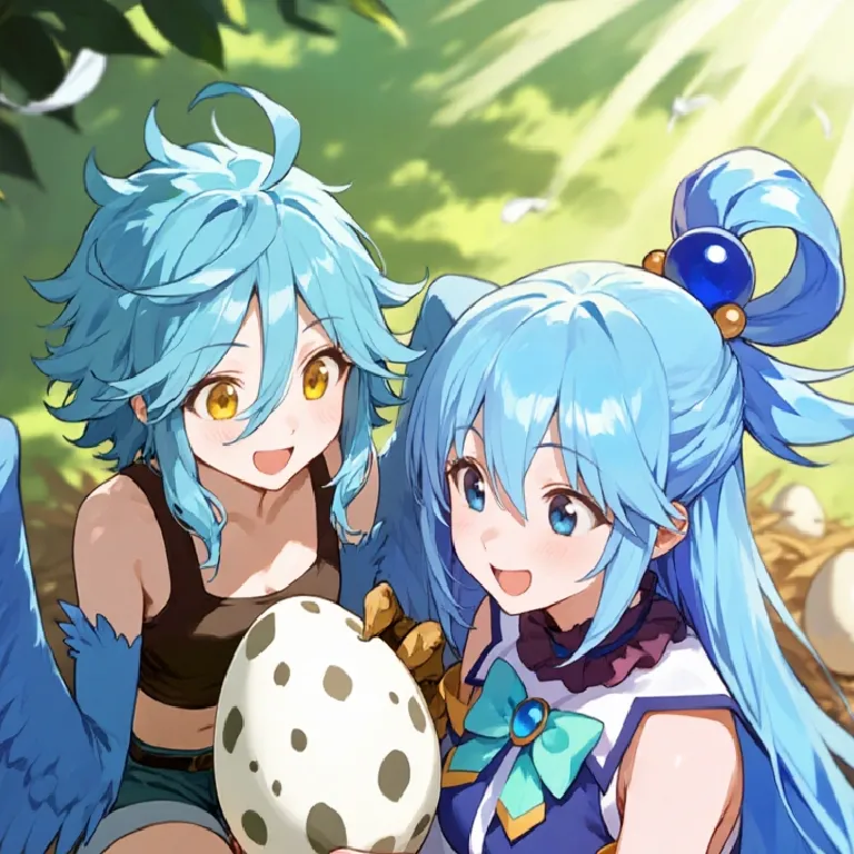Daddy and Aqua