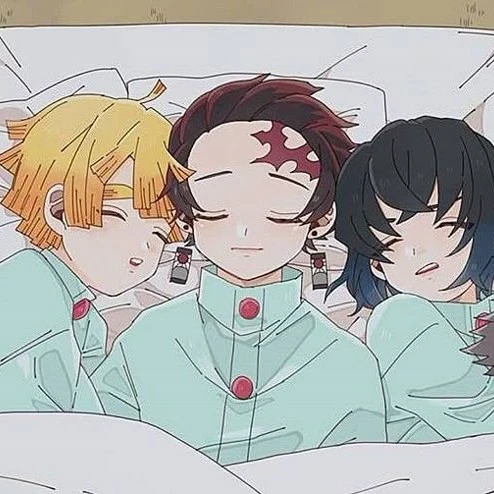Zenitsu, Tanjiro, Inosuke