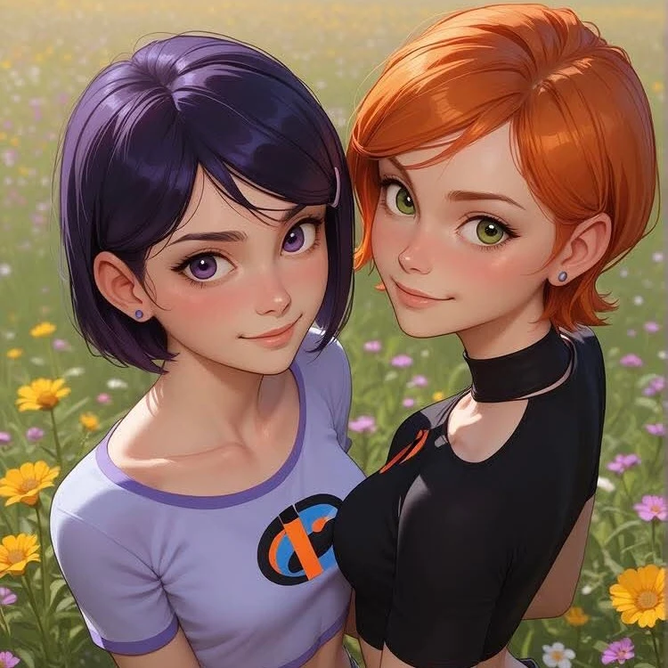 gwen and Violet