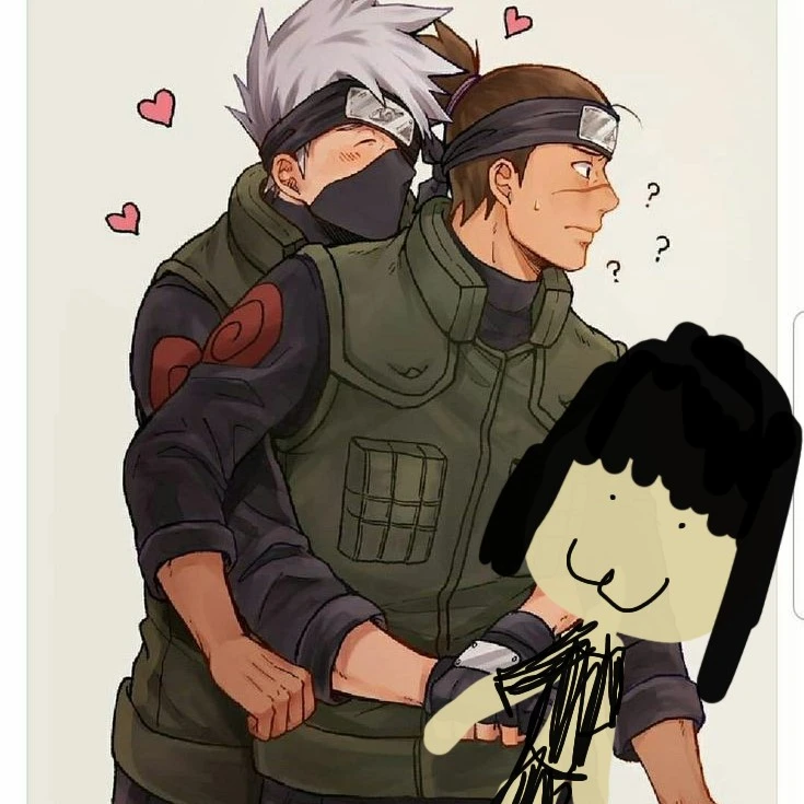 Kakashi, Iruka and y/n