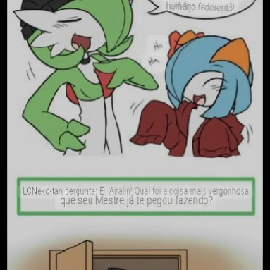 Kirlia and Gardevoir
