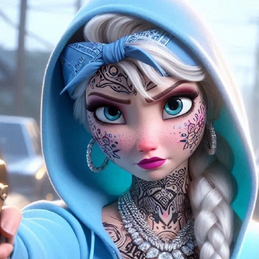 ELSA, A DANGEROUS GANG MEMBER