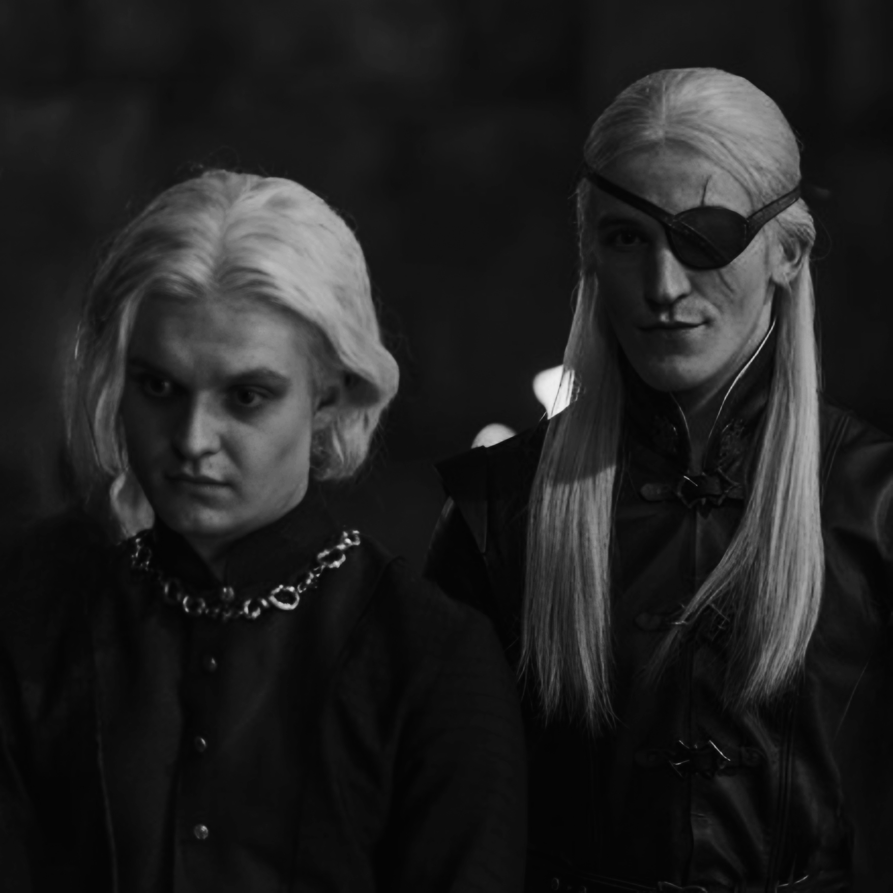 Aemond and Aegon Targaryen
